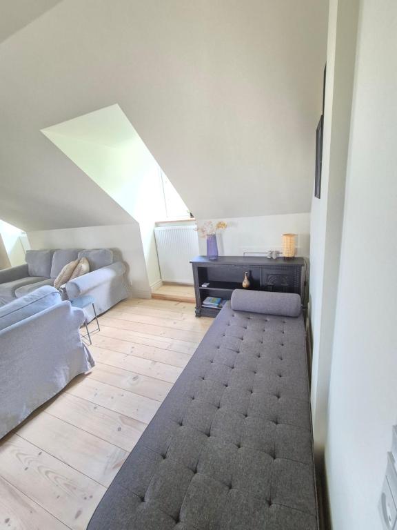 Posezení v ubytování Apartment in Danmark -Petersminde Exclusive Apartments