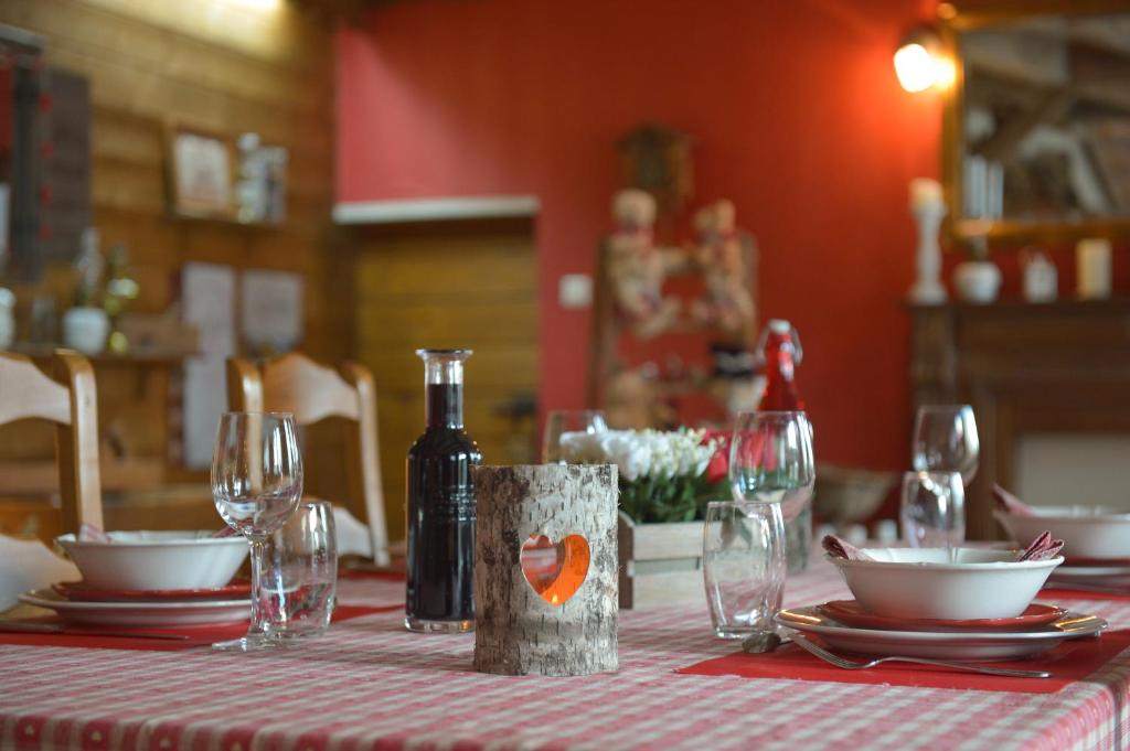 Jídlo v bed and breakfast nebo okolí