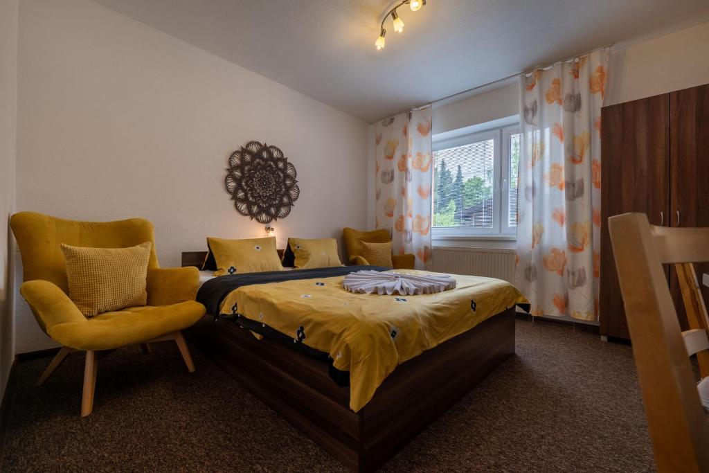 Postel nebo postele na pokoji v ubytování Apartmány Dreams