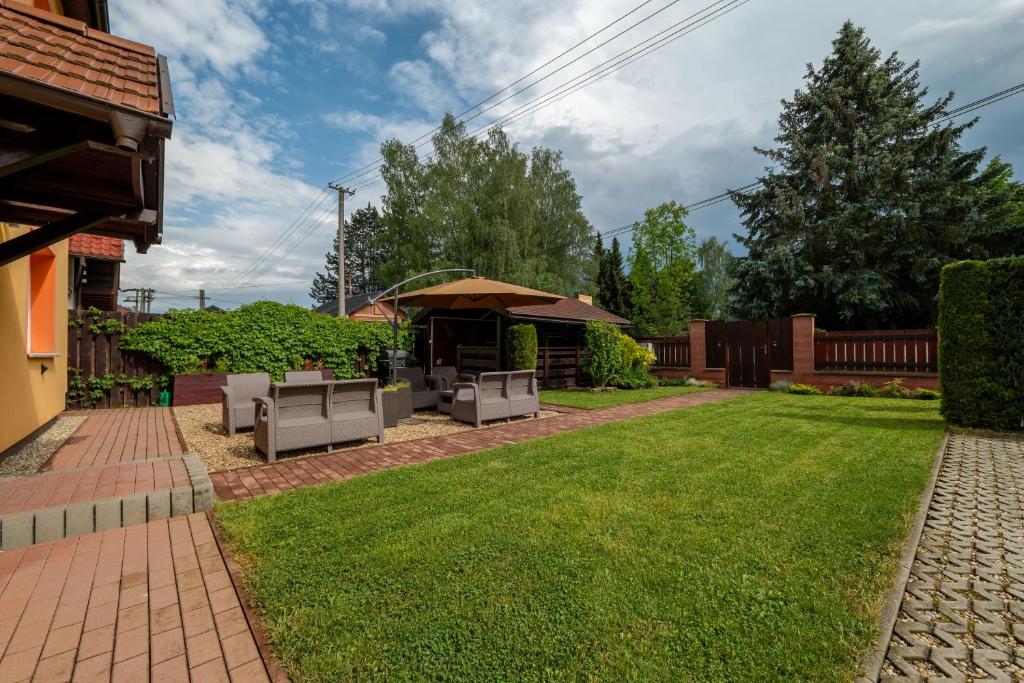 Zahrada ubytování Apartmány Dreams