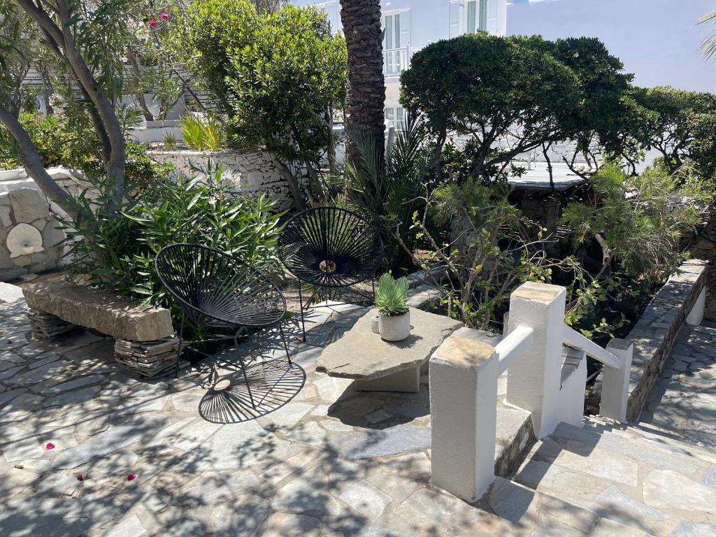 Vonkajšia záhrada v ubytovaní Rania Apartments Sea View