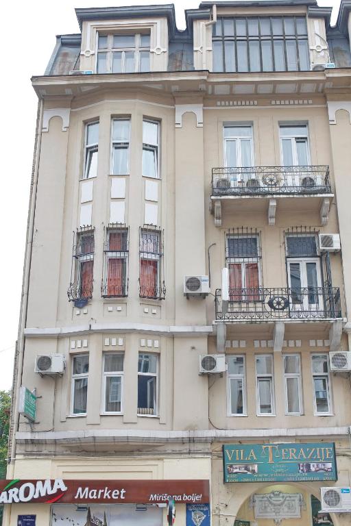 Budova, kde se penzion nachází