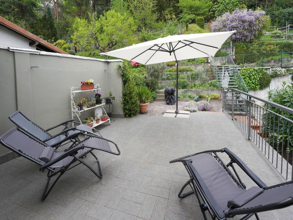 Zahrada ubytování Apartment Colombaio by Interhome