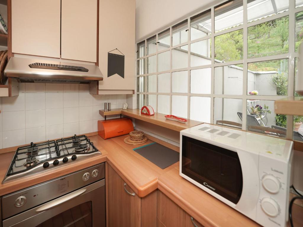 Kuchyň nebo kuchyňský kout v ubytování Apartment Colombaio by Interhome