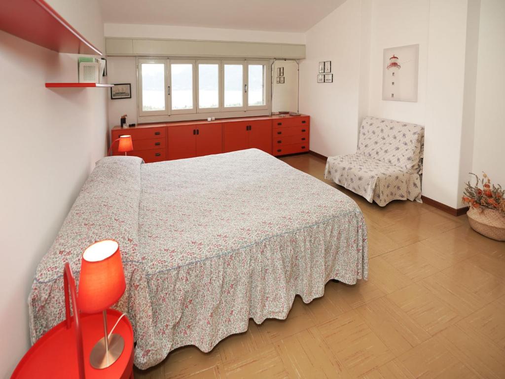 Postel nebo postele na pokoji v ubytování Apartment Colombaio by Interhome
