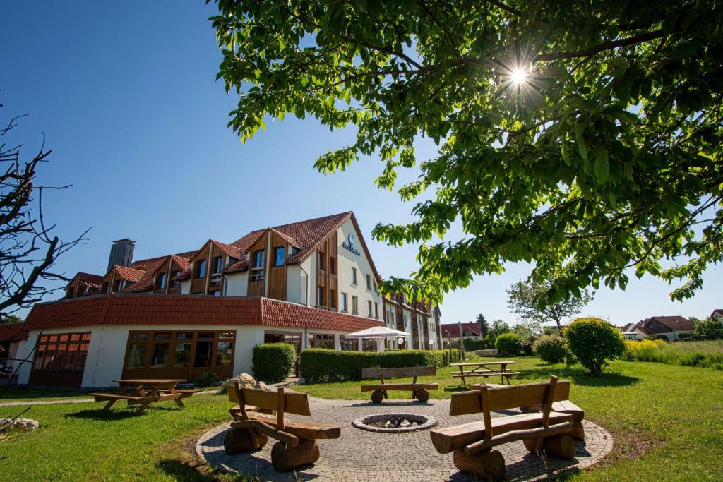 Zahrada ubytování Best Western Erfurt-Apfelstädt
