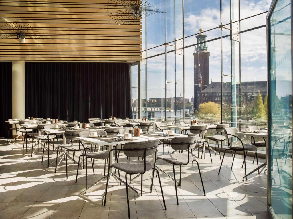 Restaurace v ubytování Radisson Blu Waterfront Hotel, Stockholm