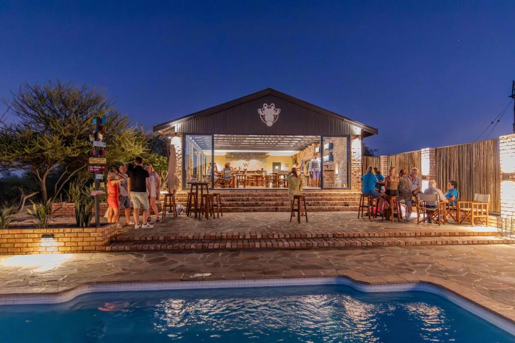 Bazén v ubytovaní Windhoek Game Camp alebo v jeho blízkosti