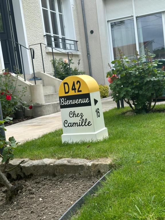 Zahrada ubytování Chez Camille