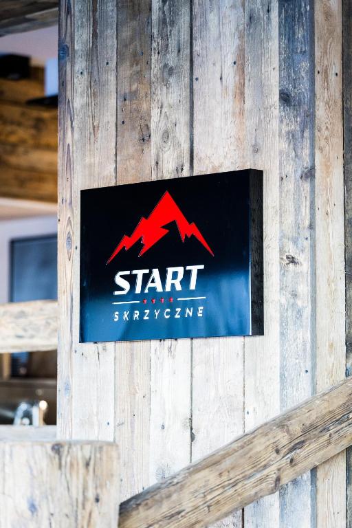 Certifikát, hodnocení, plakát nebo jiný dokument vystavený v ubytování Start Skrzyczne