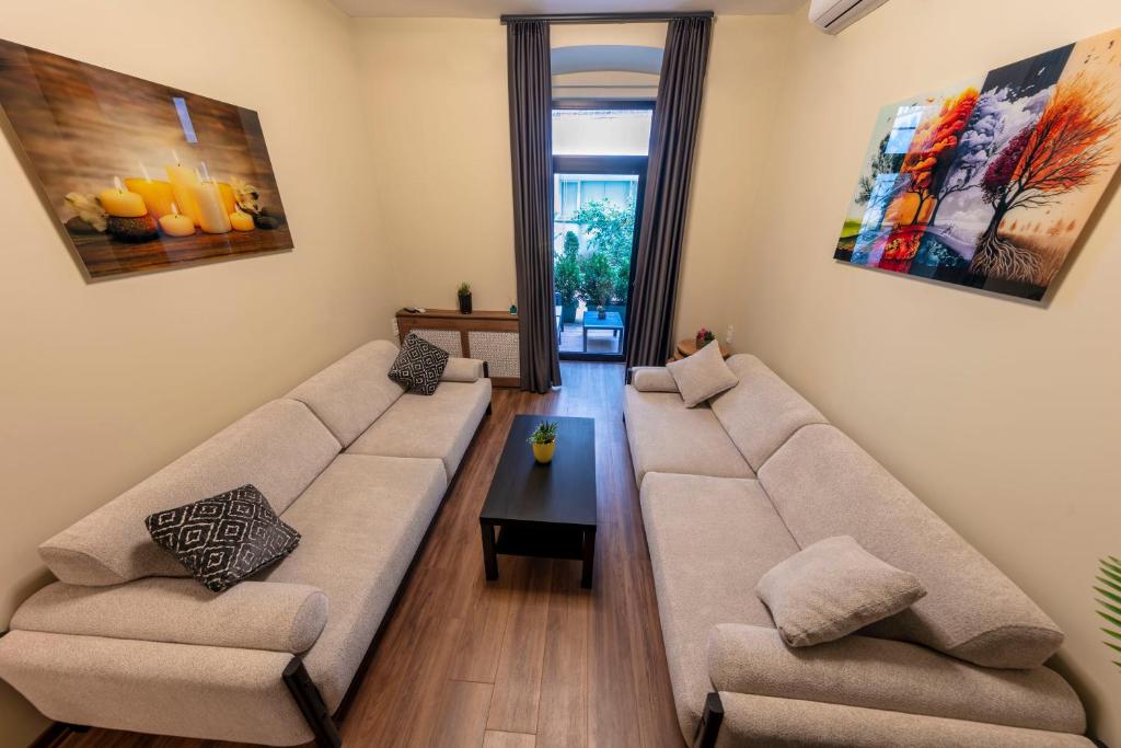 Posezení v ubytování ROYAL TAKSIM SUITES