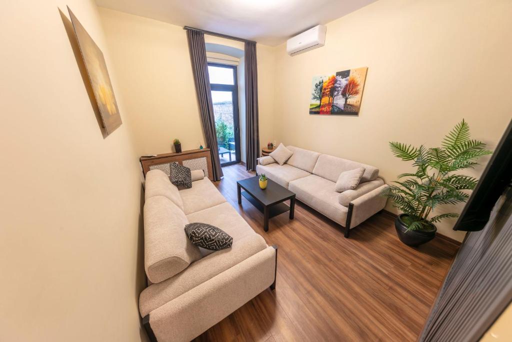 Posezení v ubytování ROYAL TAKSIM SUITES