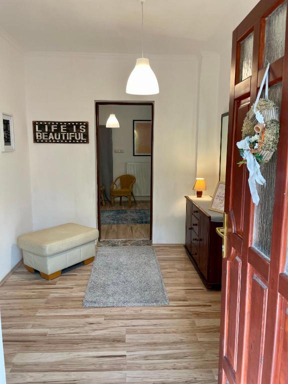 Posezení v ubytování LaBONI Apartman
