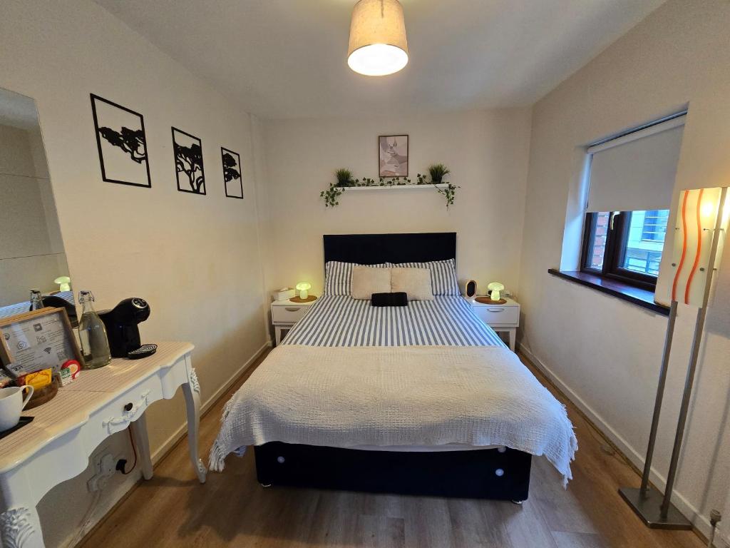Postel nebo postele na pokoji v ubytování Prince's room