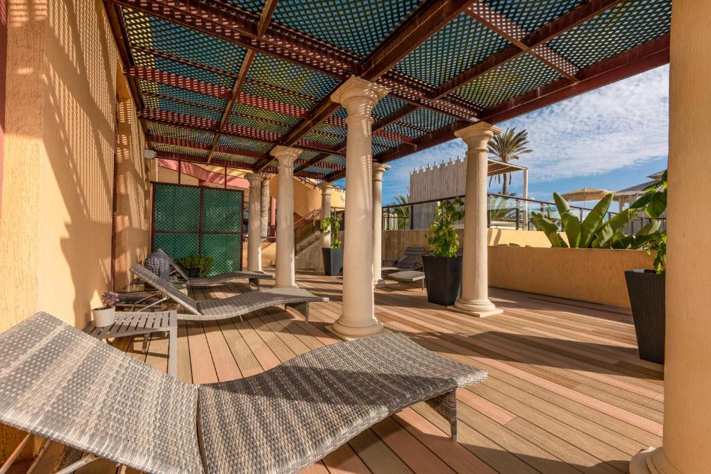 Balkón nebo terasa v ubytování Hotel Esmeralda Maris by LIVVO