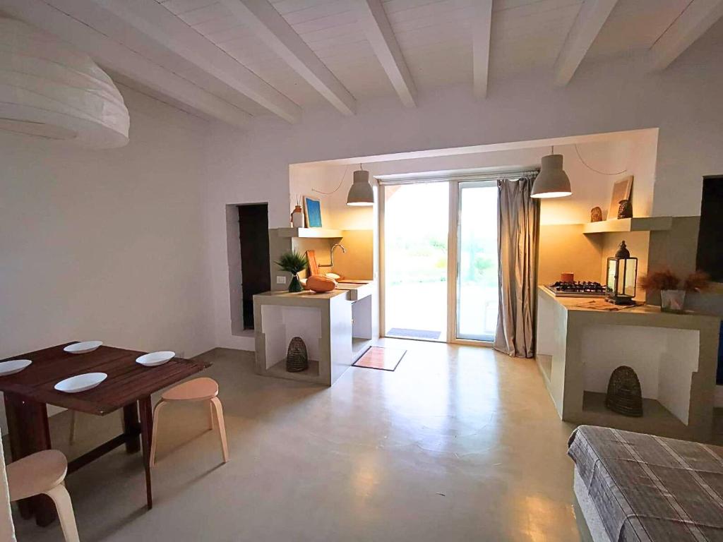 Posezení v ubytování Masseria a libeccio