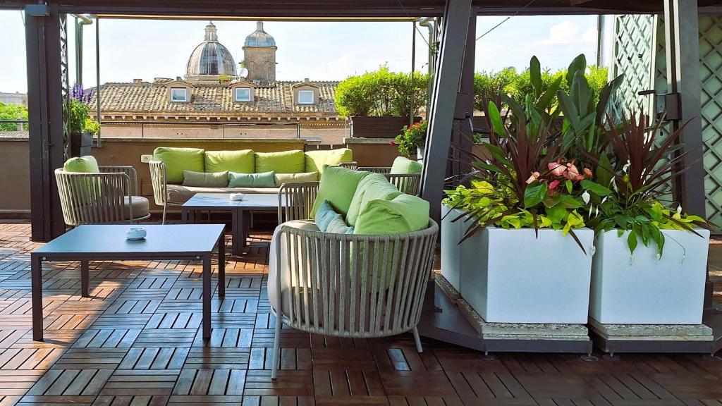 Zahrada ubytování Hotel Indigo Rome - St. George by IHG
