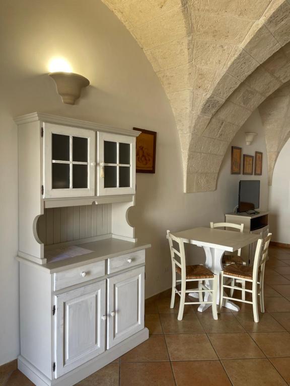 Kuchyň nebo kuchyňský kout v ubytování Masseria Don Sante