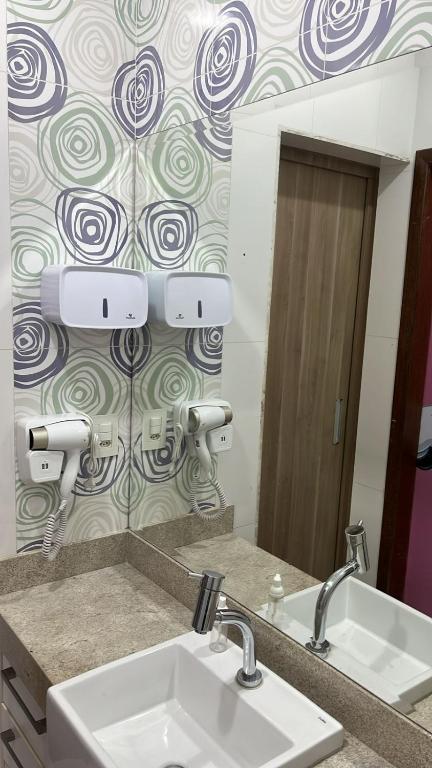 Koupelna v ubytování Prime Hostel BH