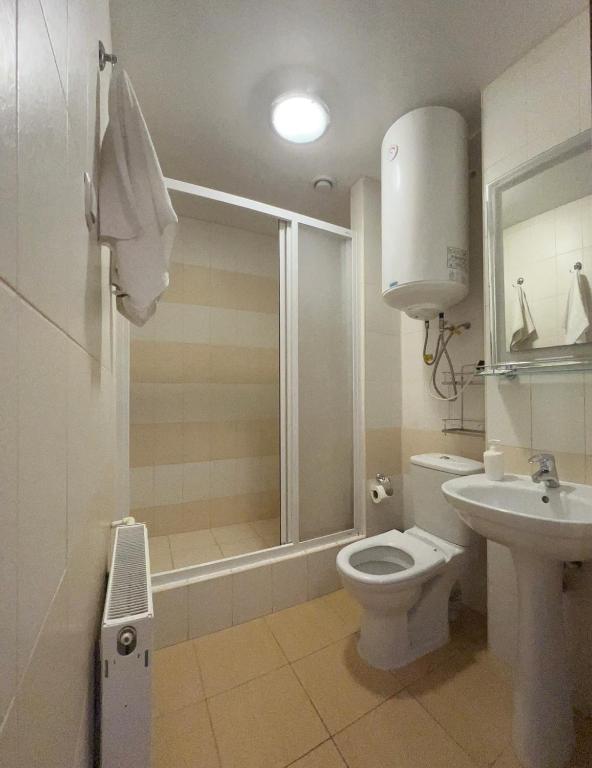 Koupelna v ubytování Apart hotel Asotel