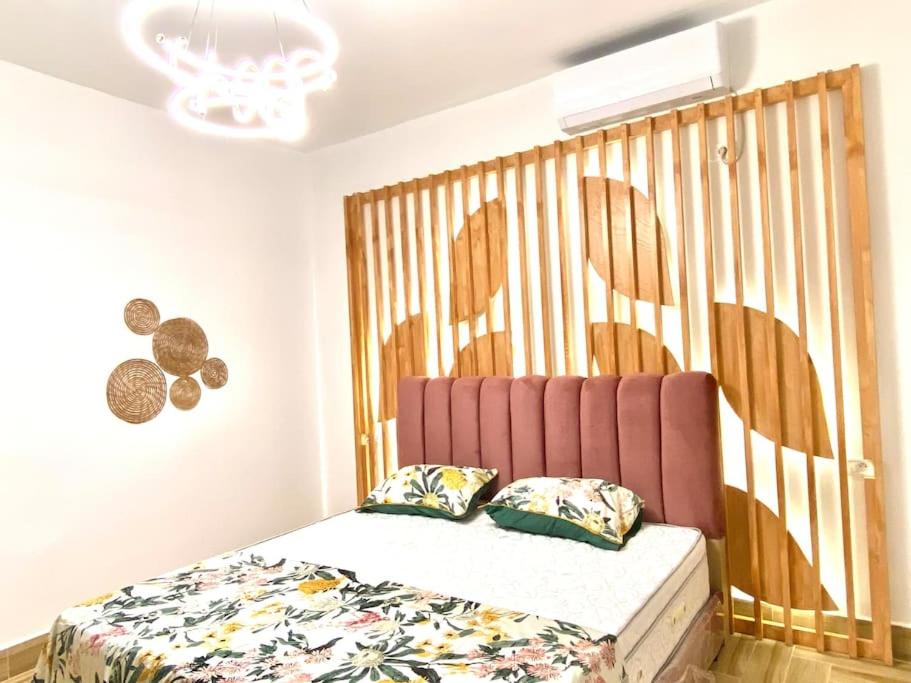 Postel nebo postele na pokoji v ubytování Villa Papaya - Djerba