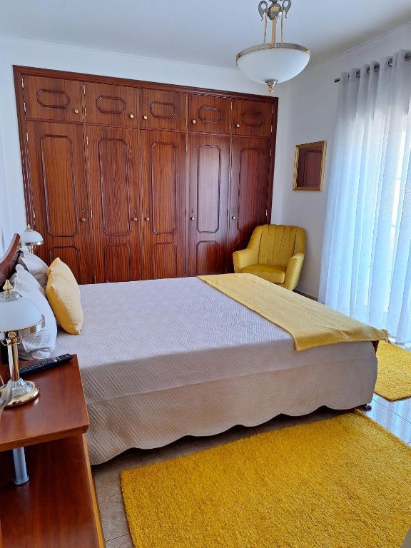 Postel nebo postele na pokoji v ubytování Casa Branca Pinhal