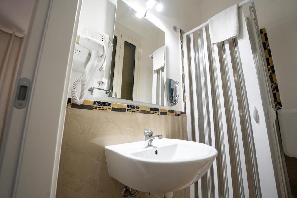 Koupelna v ubytování B&B Villa Achibea