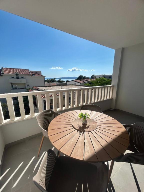 Balkón nebo terasa v ubytování Apartmani Andrea