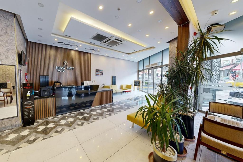 Posezení v ubytování King City Hotel Istanbul Ataturk Airport