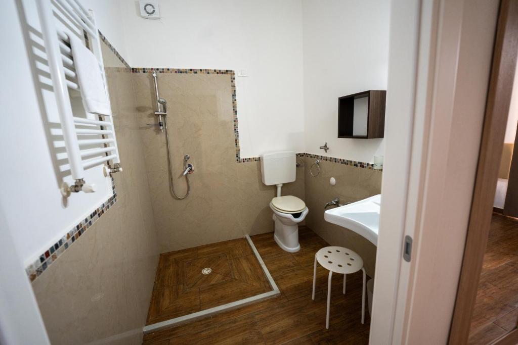 Koupelna v ubytování B&B Villa Achibea