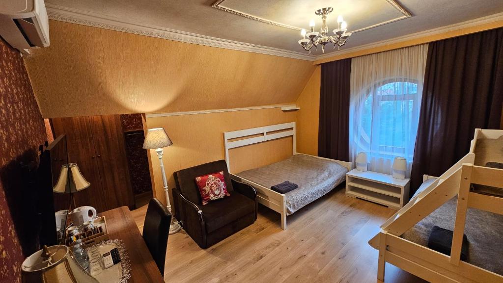 Pałacyk Chojnów - Habitación Cuádruple