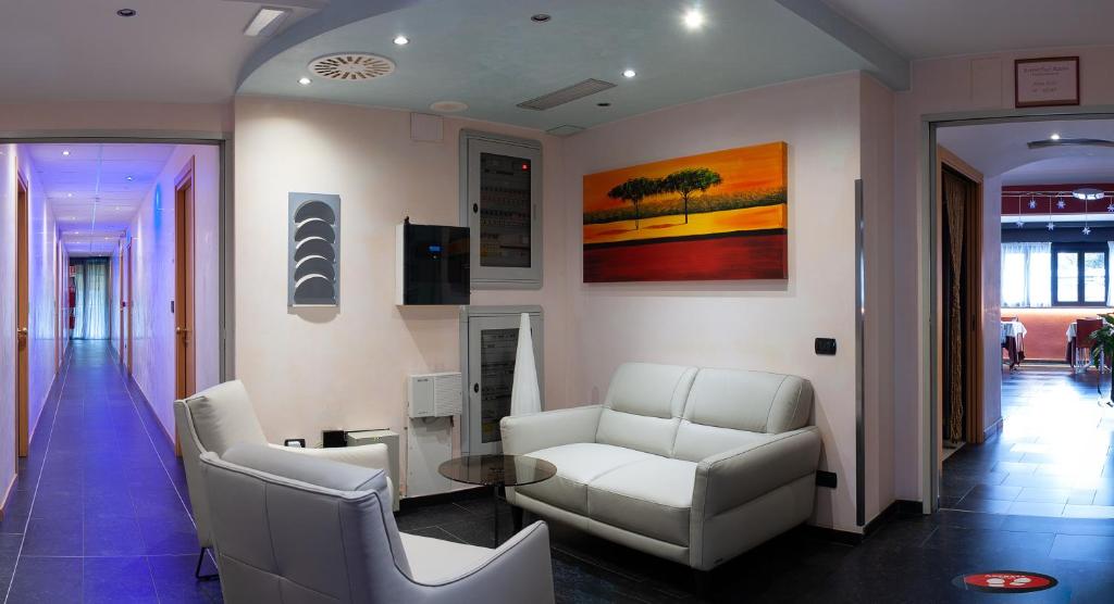 Posezení v ubytování Hotel Savoia