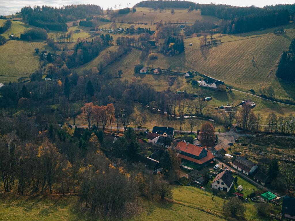 Příroda nedaleko prázdninového domu
