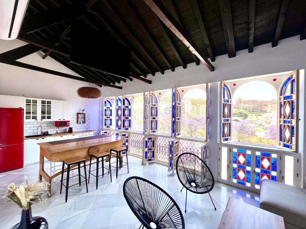 The Picasso Penthouse Alcazaba views