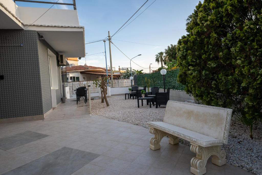 Patio nebo venkovní prostory v ubytování B&B Villa Achibea