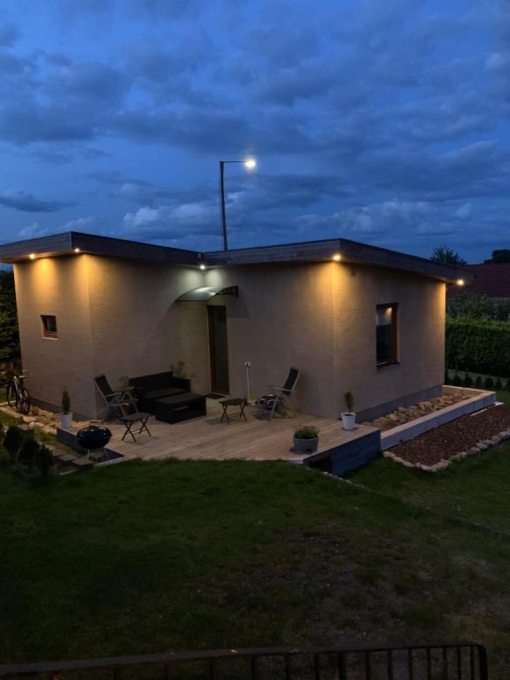 Bazén v ubytování At uncle Rom nebo v jeho okolí