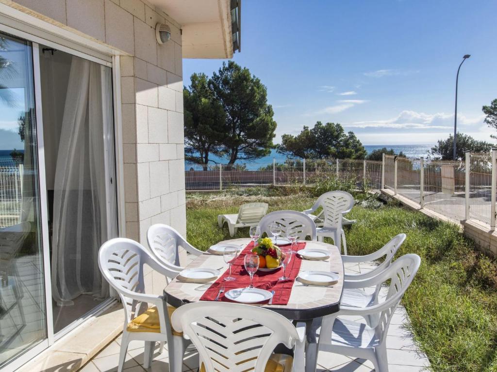Balkón nebo terasa v ubytování Apartment Gala II by Interhome