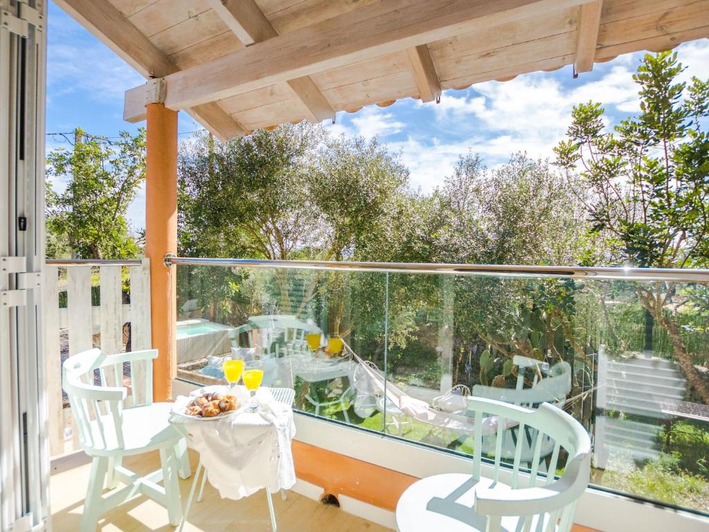 Balkón nebo terasa v ubytování Holiday Home Sa Font by Interhome