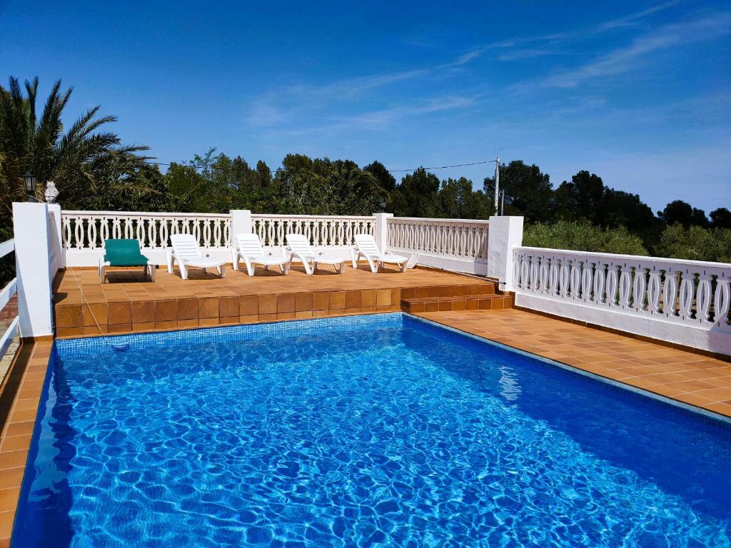 Casa rural con piscina privada para 7 personas en Ametlla de Mar - HISP-217-221