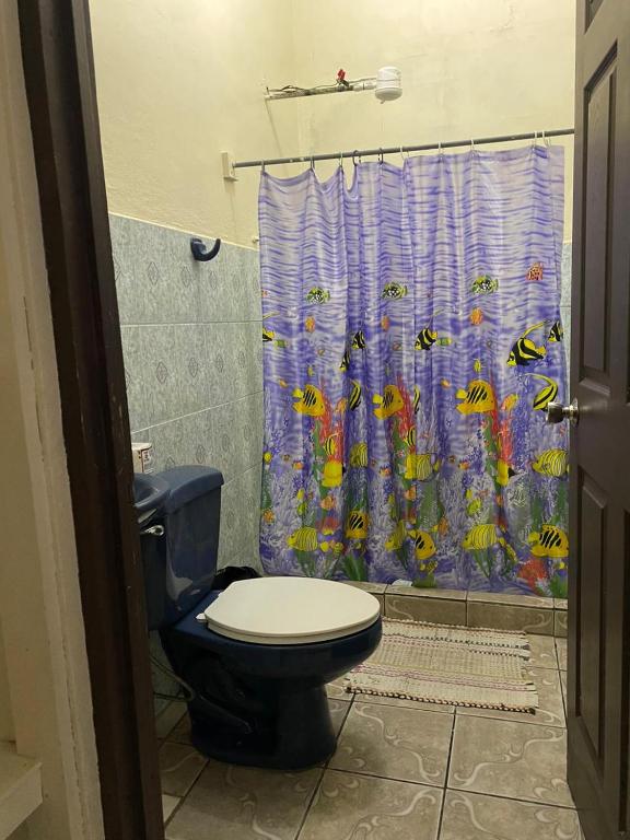 Ванная комната в Cabinas Mitchaelle's