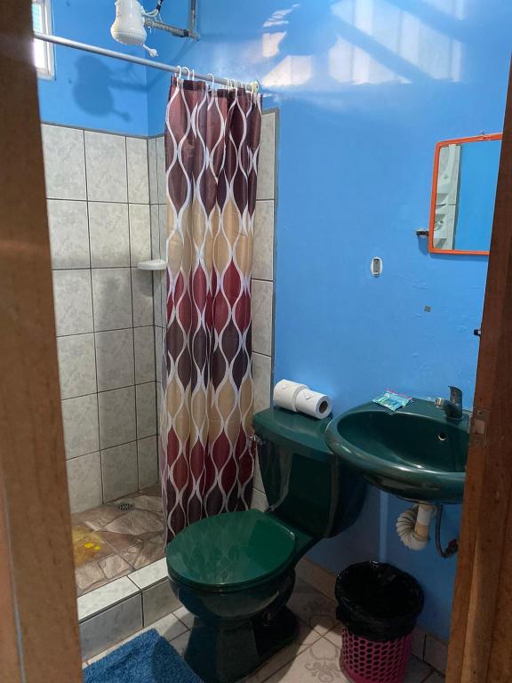 Ванная комната в Cabinas Mitchaelle's