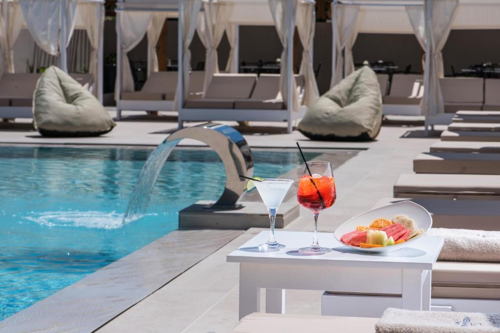 Bazén v ubytování Meramaglia Hotel nebo v jeho okolí