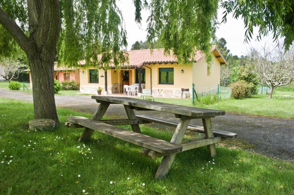 Zahrada ubytování Complejo Rural El Mirador de Ovio