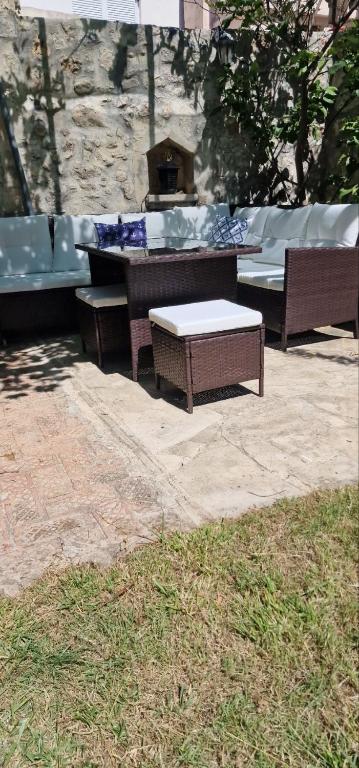 A seating area at Madalo