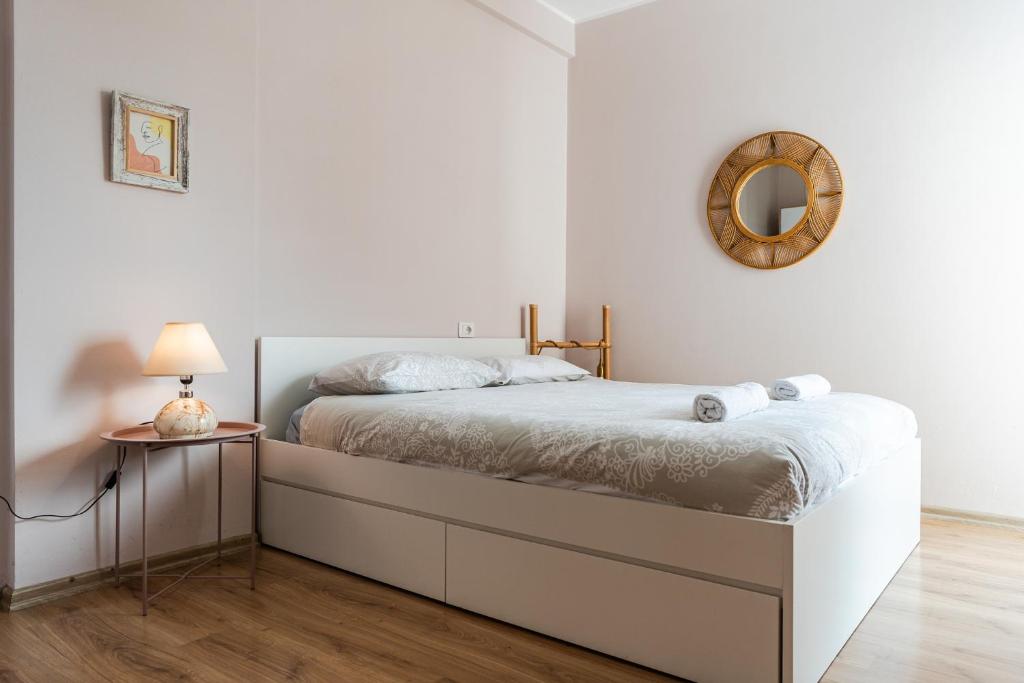 Krevet ili kreveti u jedinici u objektu The Bohemian Pad