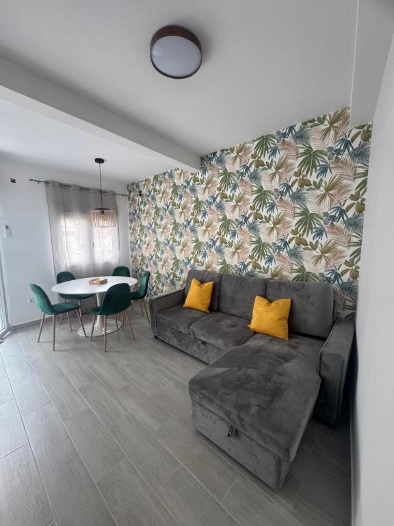 Ruang duduk di Apartamento Palmeras en el Mar