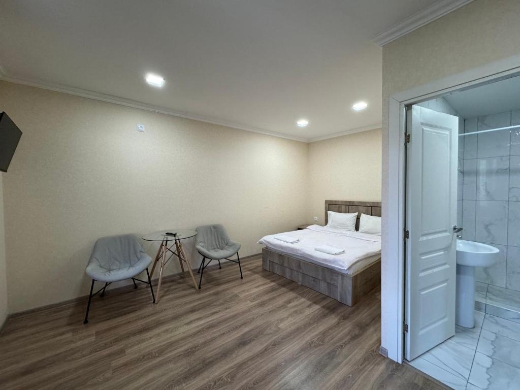 Koupelna v ubytování Spitak tun