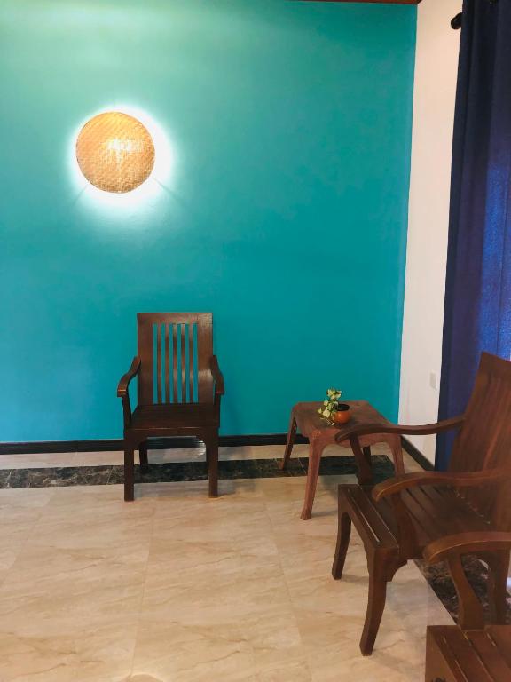 Posezení v ubytování Kottamba Villa Tangalle