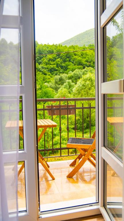 Balkón nebo terasa v ubytování Skala luxury rooms