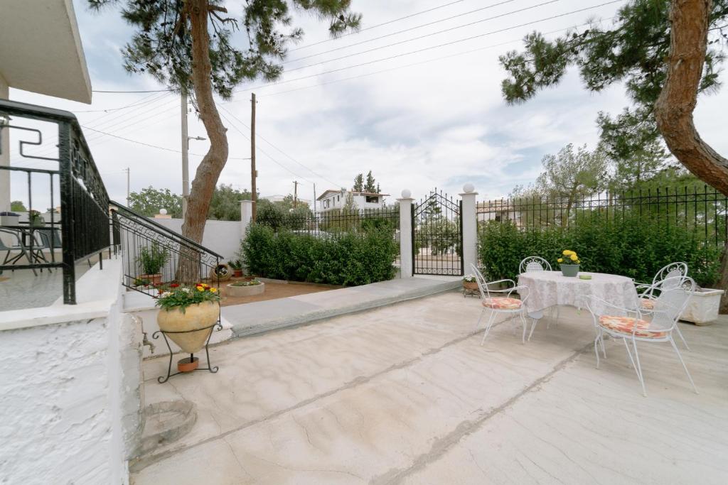 Balkón nebo terasa v ubytování Selene house